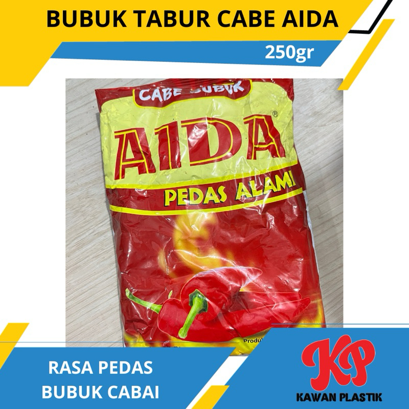 

BUBUK CABE AIDA 250gr BUBUK PEDAS TABUR