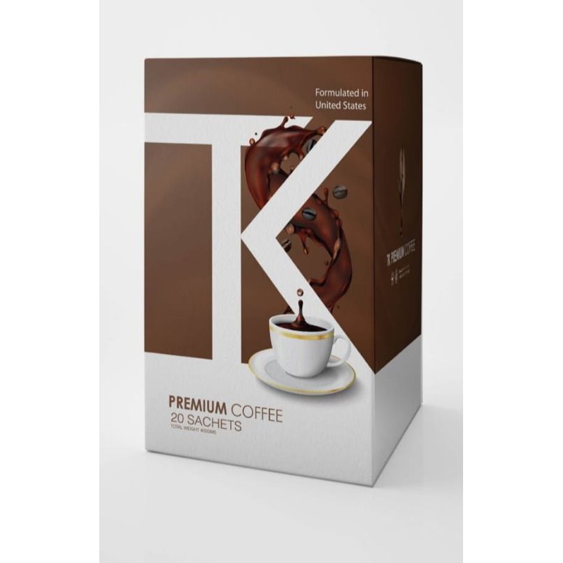 

TK PREMIUM COFFE isi 20 sachet Diet slimming coffe pengganti VSHOU COFFE KEMASAN BARU