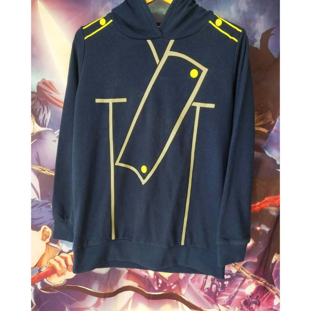Fullmetal Alchemist Costume Official Anime Hoodie Jaket Original Second Merch Japan Korea Brand Vint