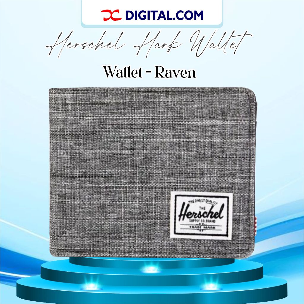 Herschel Hank Wallet - Raven Original BNWT