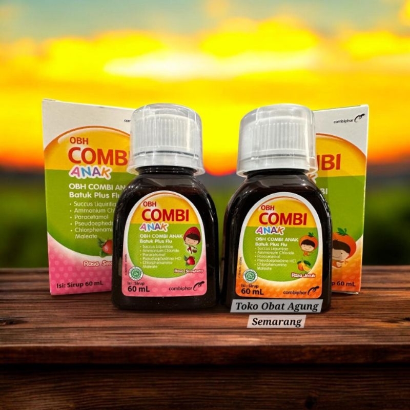 OBH Combi Anak 60 ml . Obat Flu, Batuk, Pilek Untuk Anak Dengan 4 Macam Rasa