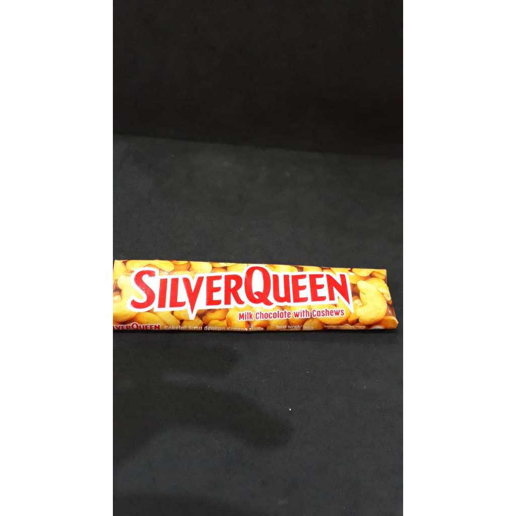 

SILVERQUEEN MILK CHOCOLATE WITH CASHEWS 25G