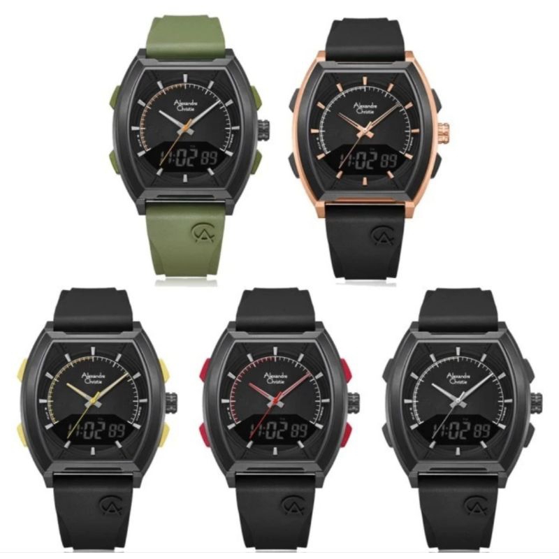 JAM TANGAN PRIA AC ALEXANDRE CHRISTIE 9390 MH  ORIGINAL