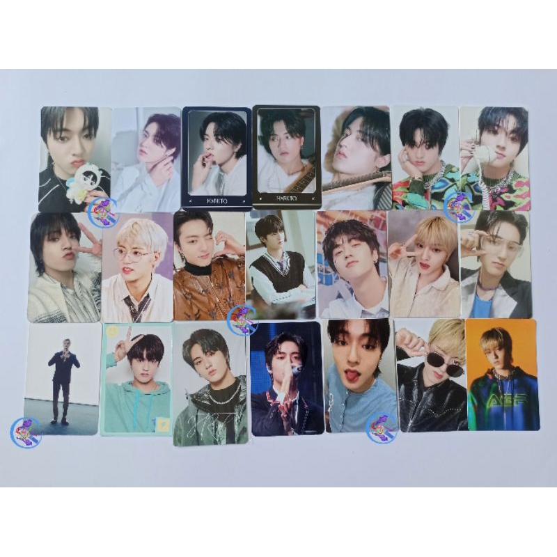 PHOTOCARD TREASURE OFFICIAL HARUTO POB TEUDAYELET ID REBOOT TMC JP TRUZ DDU DDU HELLO NIGHT GARDEN