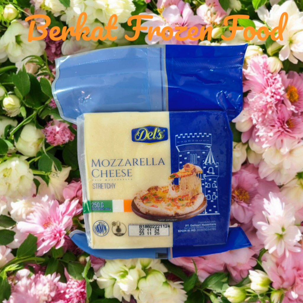 

Keju Mozarella Dels 250 Gr Premium dan Halal