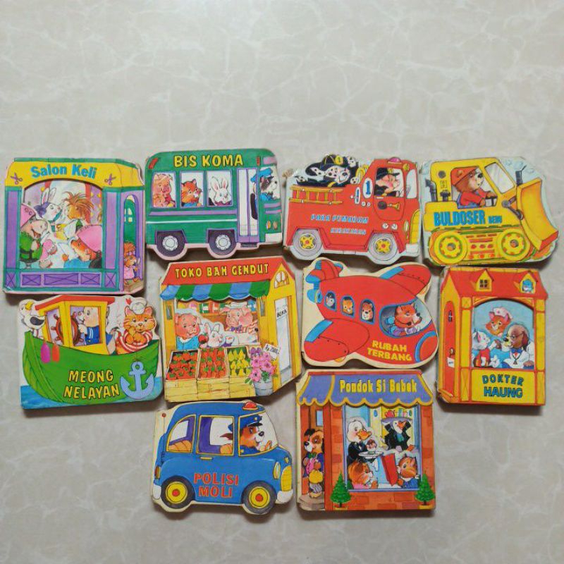 Mini Books Menjelajah Kota Mainan -prelovedbook