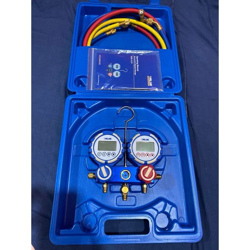 MANIFOLD DIGITAL DOUBLE VALUE VDG-2-S1 | DIGITAL MANIFOLD AC VALUE