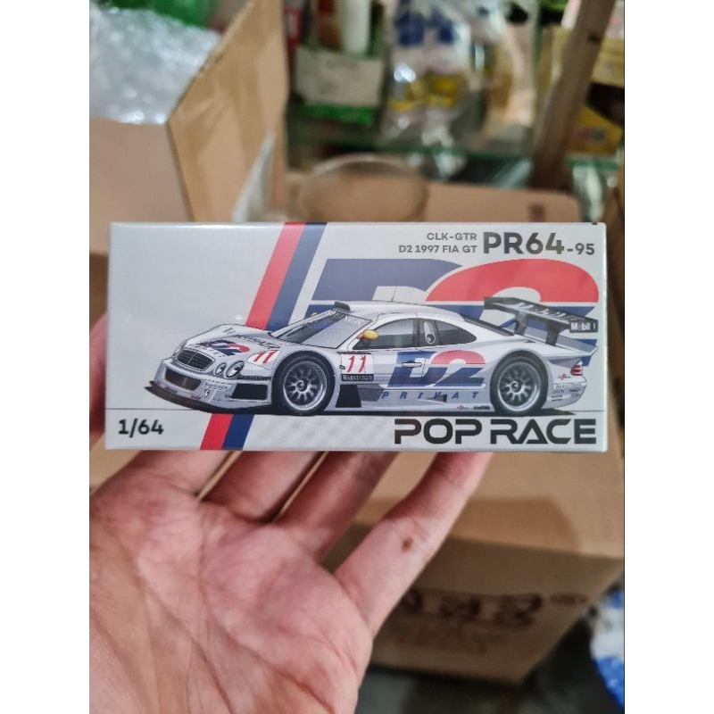 Pop Race Mercedes Benz CLK GTR D2 1997 FIA GT