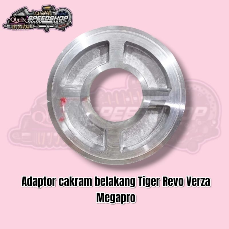 Adaptor Cakram Belakang Tiger Revo Plendes Cakram Tiger Revo Verza Megapro Queen Speed Shoop Bahan A