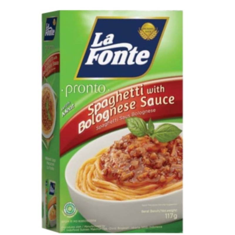 

La Fonte Spaghetti Bolognese Sauce 117 gram