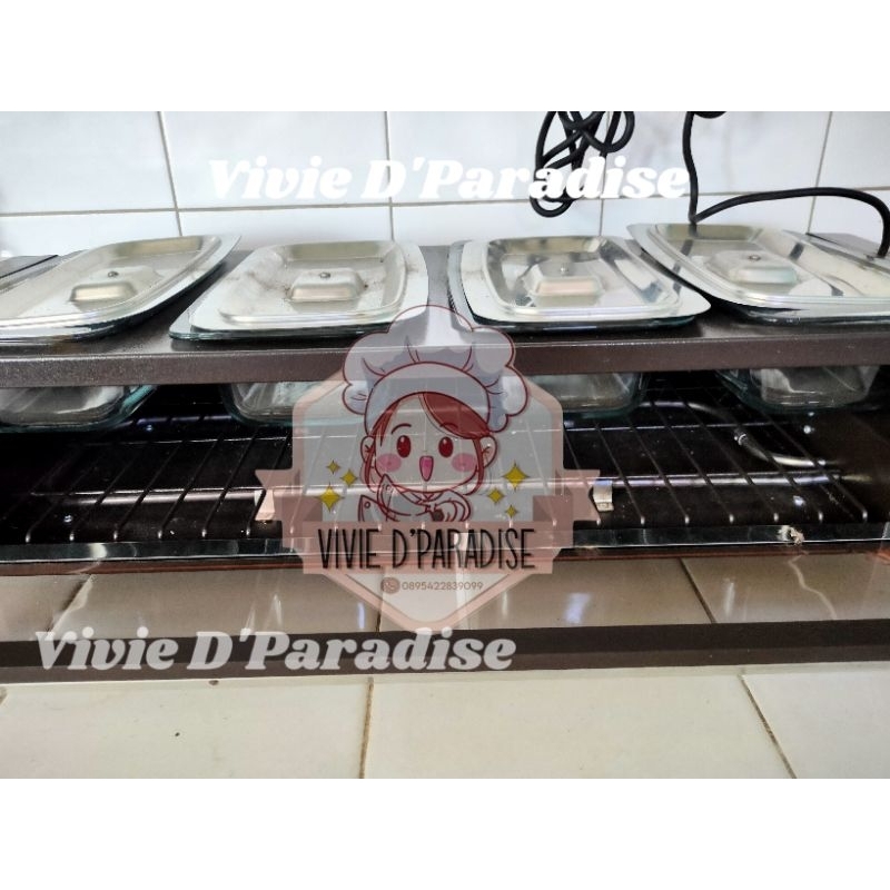 Panci pemanas makanan elektrik