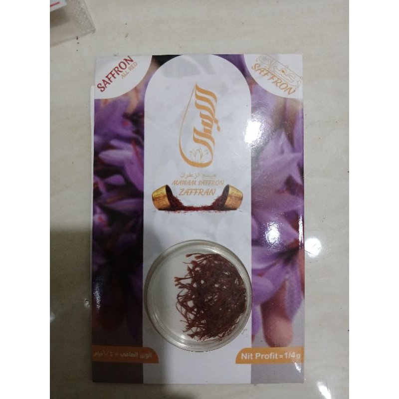 

saffron asli dari Iran ¼g exp 2028