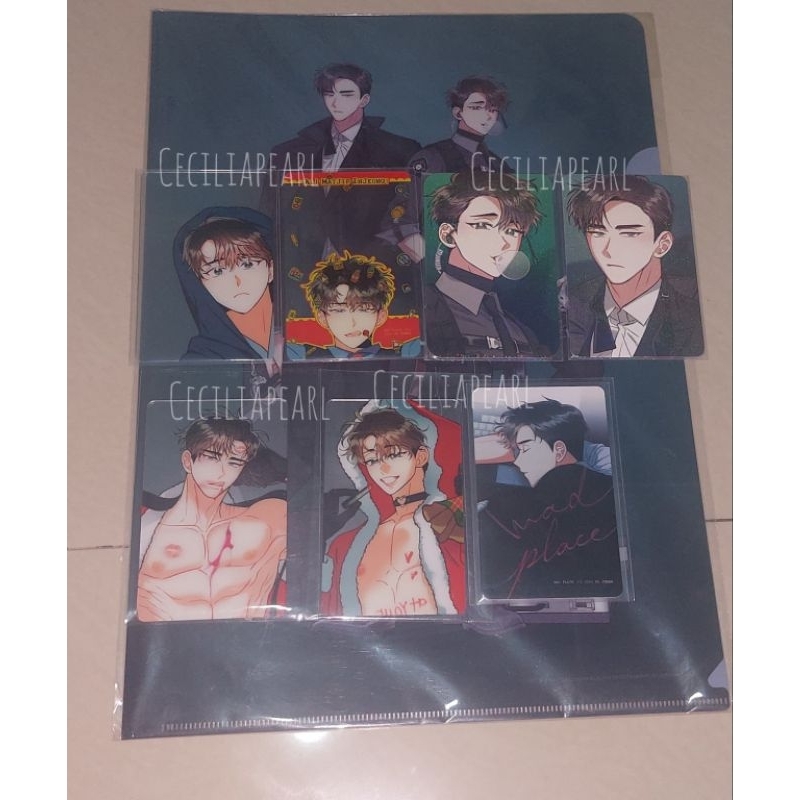 ❌️[BOOKED]❌️mad place photocard season greeting sg christmas manhwa bl