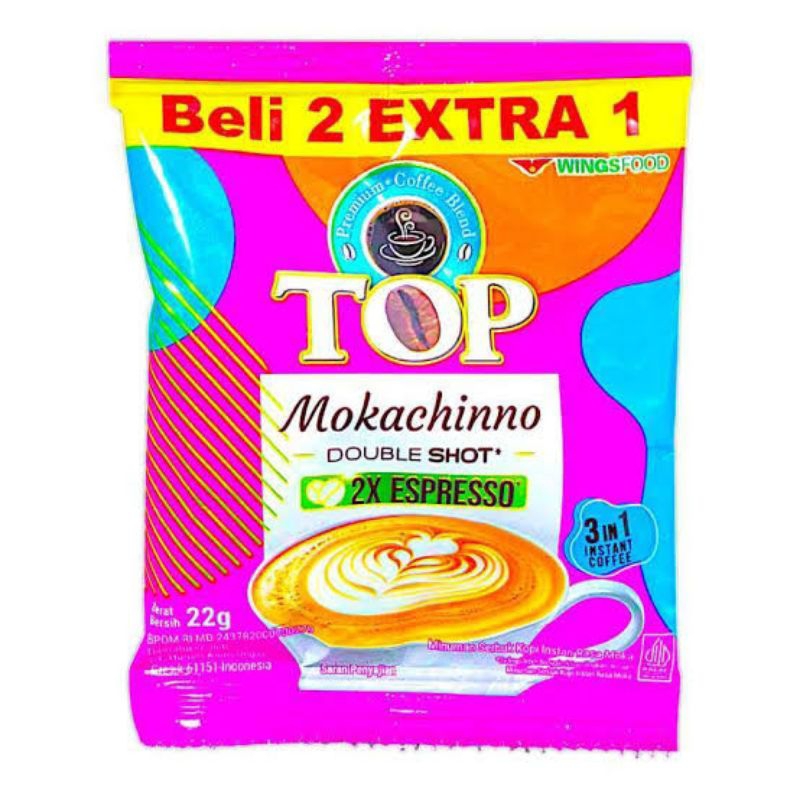 

top coffe mocacinno double shot