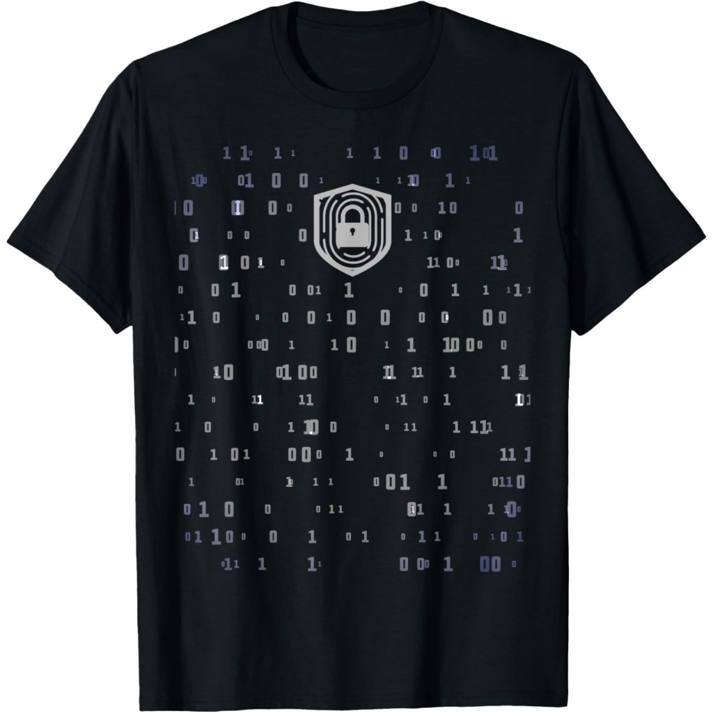 Lindungi Data - Abstrak Enkripsi TShirt T-Shirt