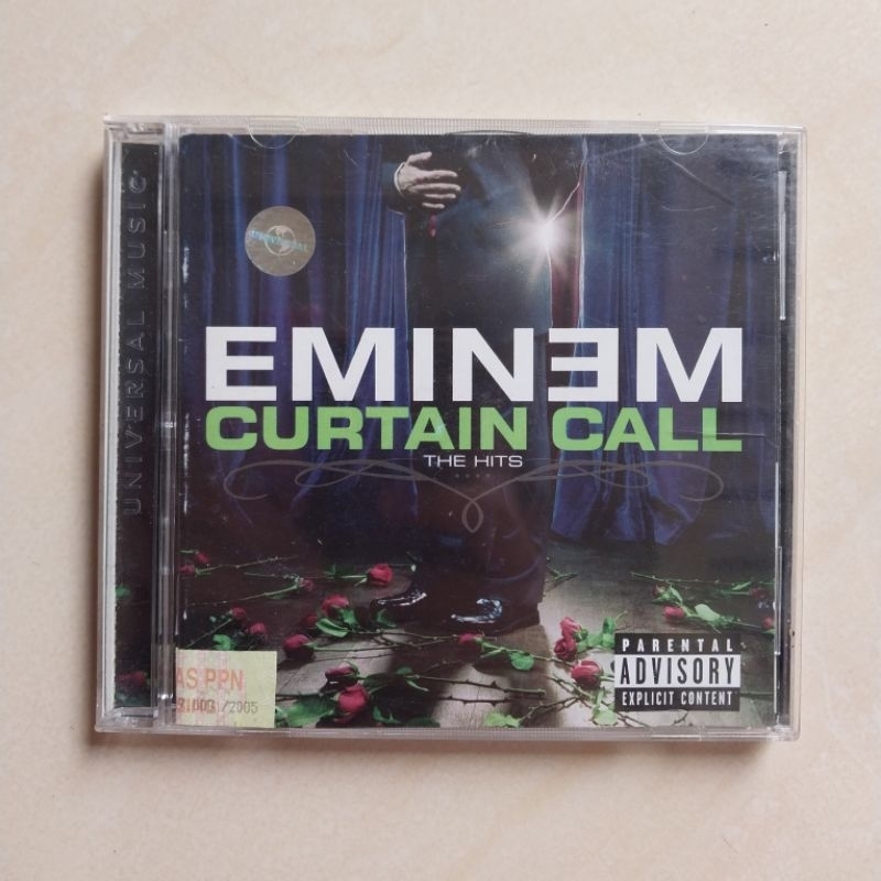 CD EMINEM CURTAIN CALL THE HITS