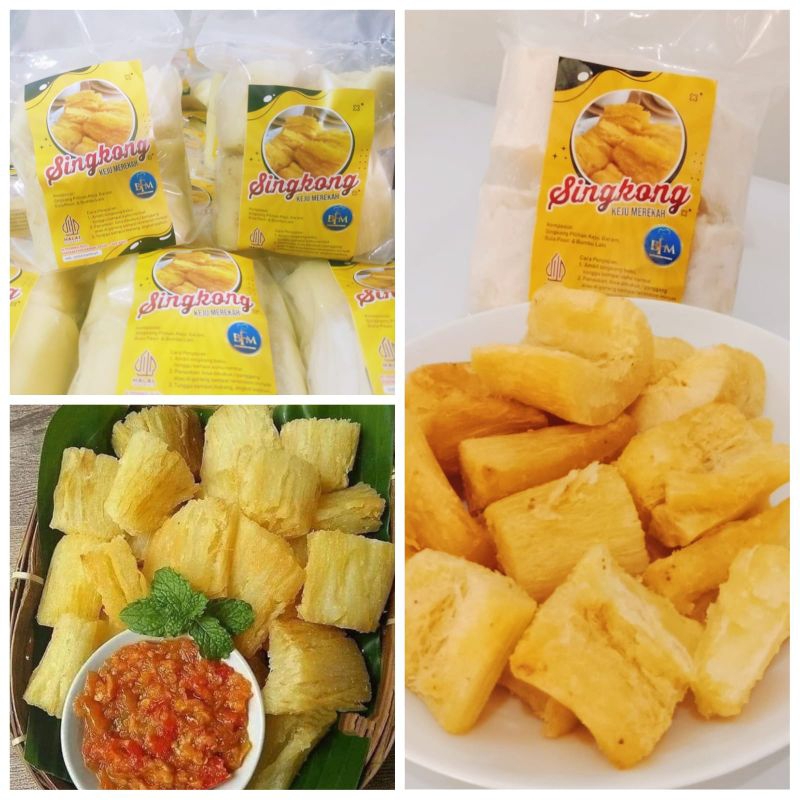 

Singkong Keju Merekah
