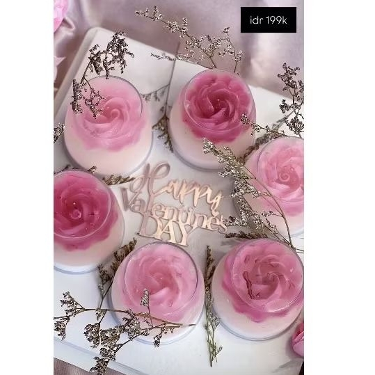 

Jelly art puding cup