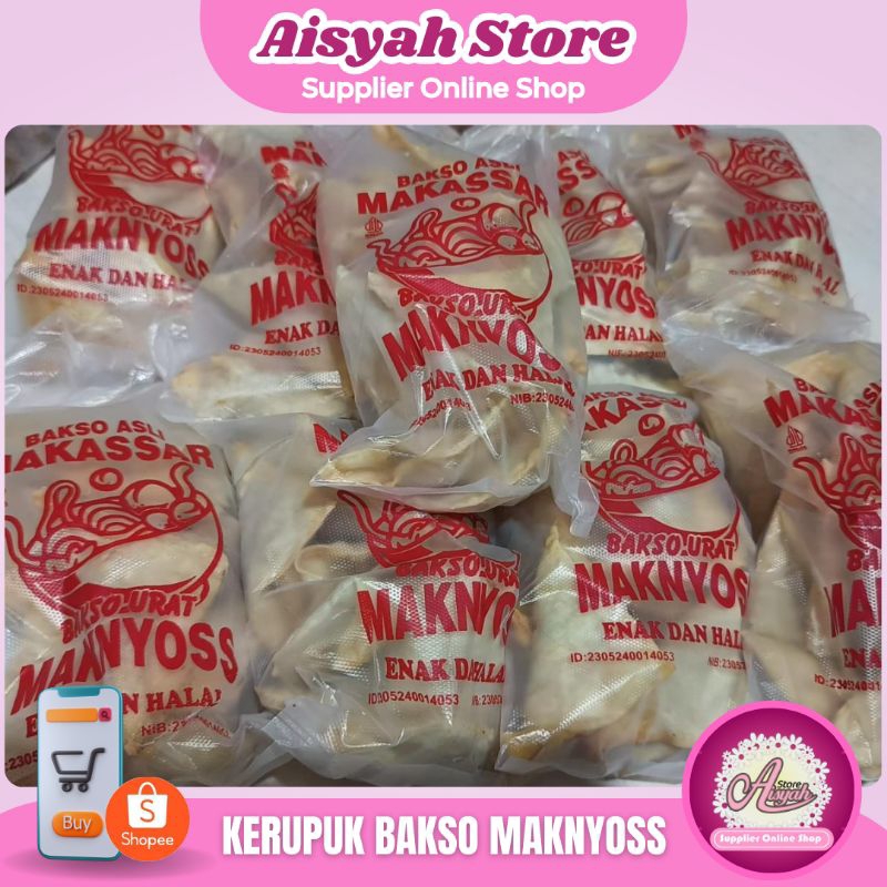 

KERUPUK BAKSO MAKNYOSS