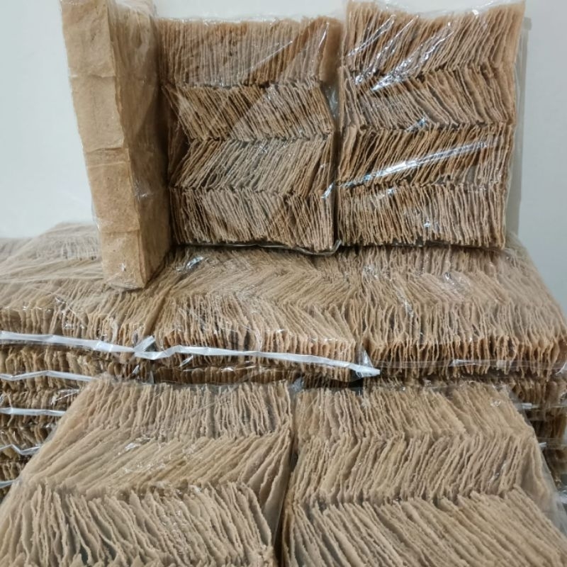 

Krupuk puli, lempeng puli, gendar lempeng beras gendar mentah 1Kg khas madiun