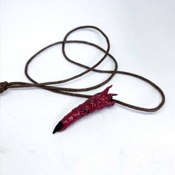 Jujutsu Kaisen Sukuna Cursed Finger Necklace