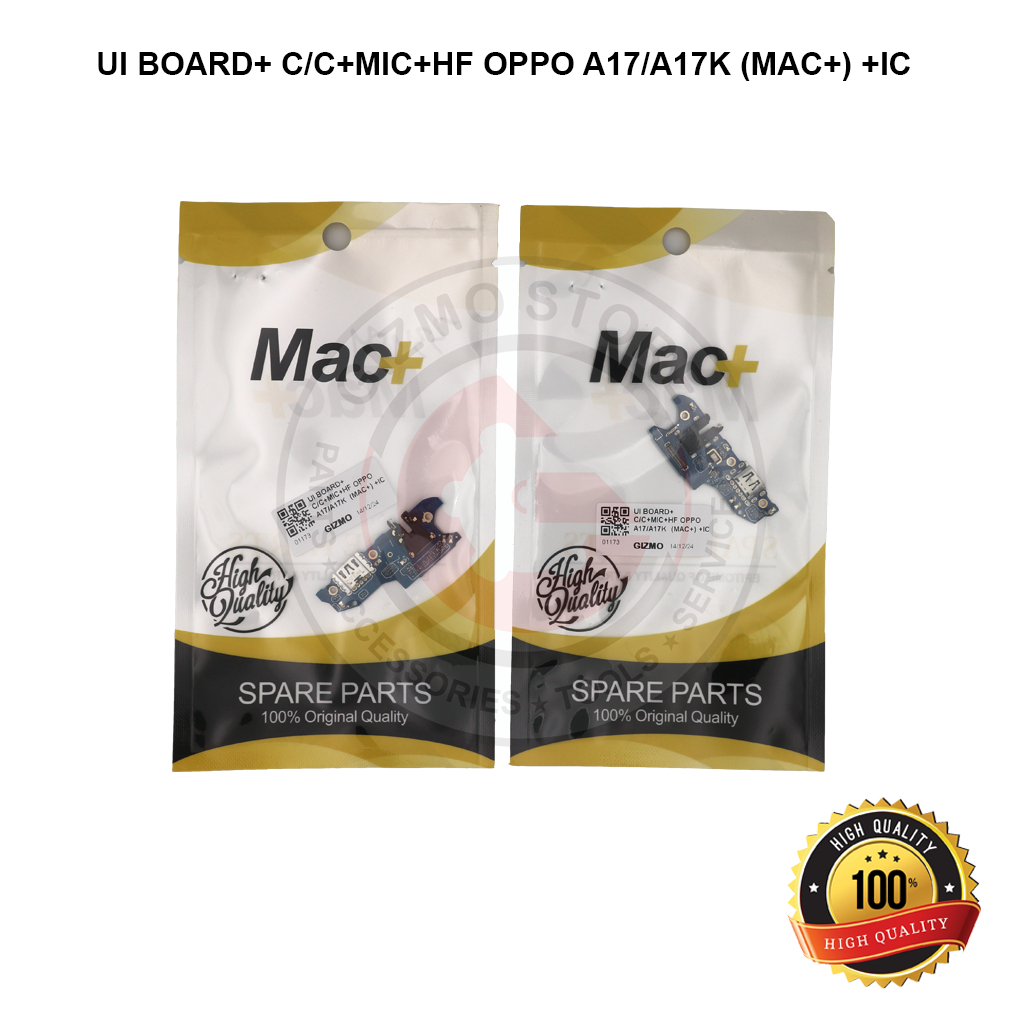 UI BOARD+ C/C+MIC+HF OPPO A17/A17K  (MAC+) +IC