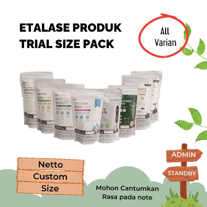 

Kemasan & Custom Order - Produk & Bahan Pre Order