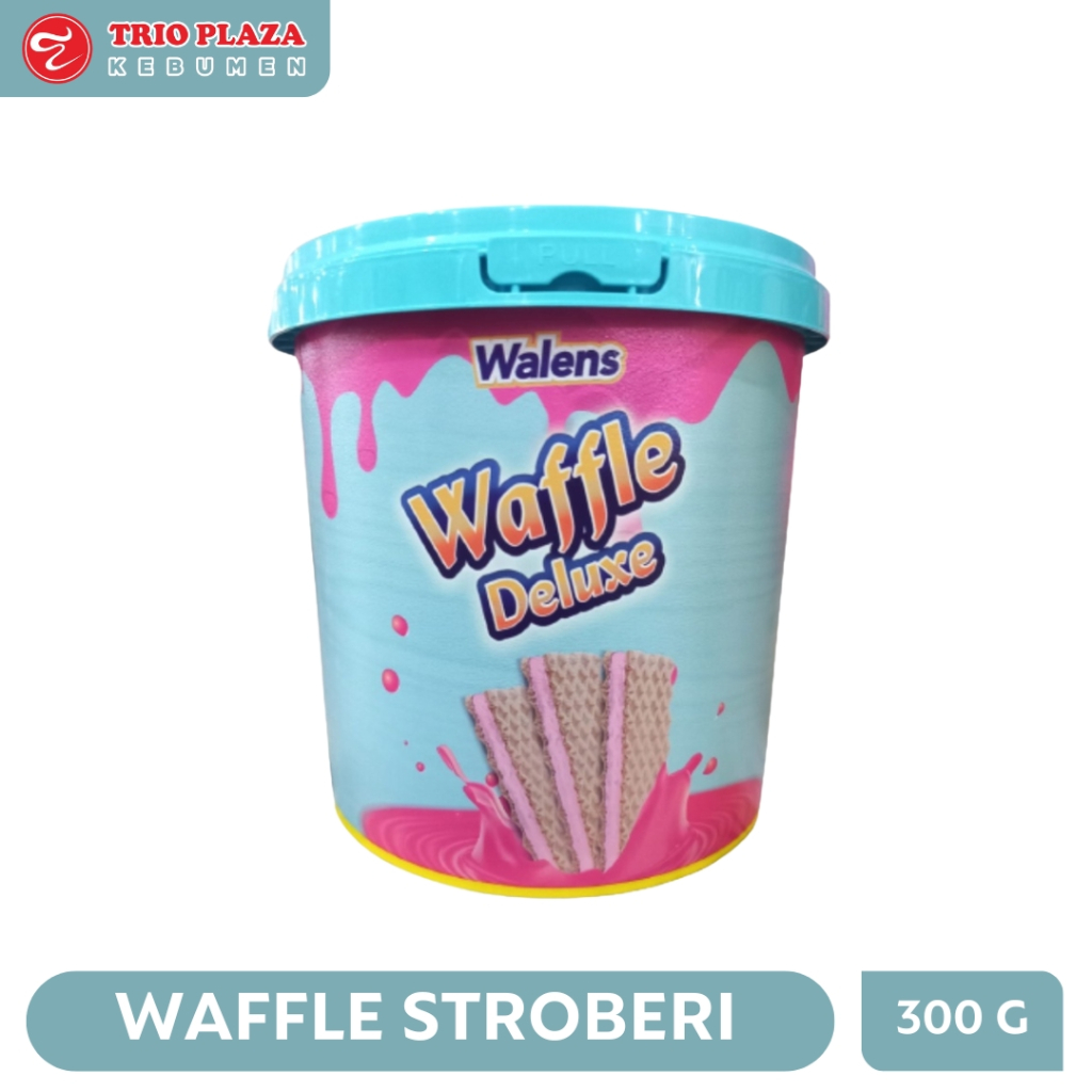 

WALENS WAFFLE DELUXE STRAWBERRY 300G