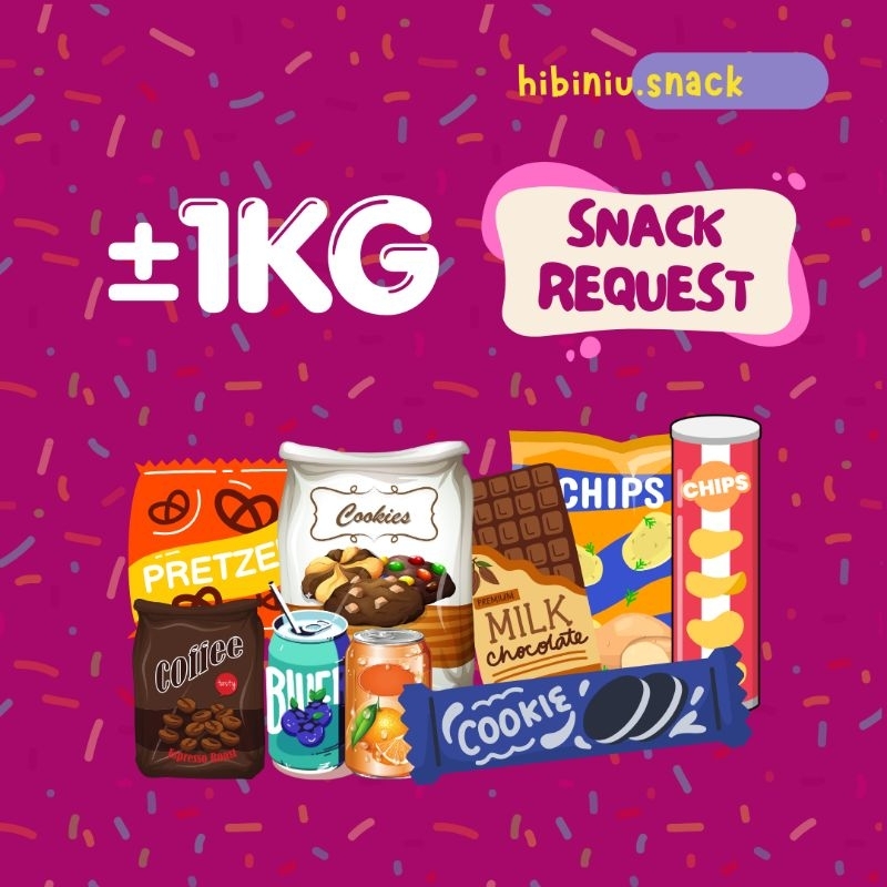 

[HIBINIU] ETA SNACK REQUEST 1KG BACA DESKRIPSI YAA