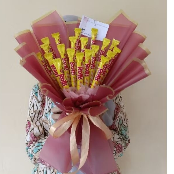 

Buket Snack Rolis isi 15/20/25/30 (Free Packing)