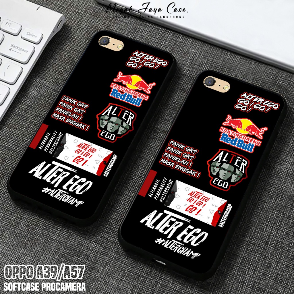 Case OPPO A39 / OPPO A57 Lama - Softcase OPPO A57 / OPPO A39 Motif ESPRT - Casing Hp OPPO A39 - Sili