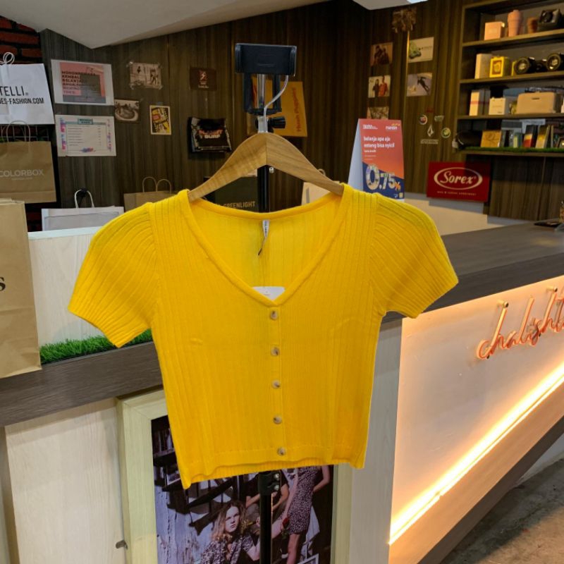 Colorbox T-shirt Wanita Lengan Pendek