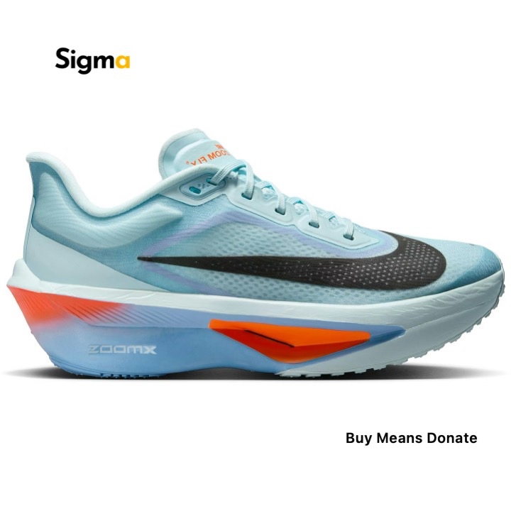 Sepatu Lari Nike Zoom Fly 6 Glacier Blue (WMNS)
