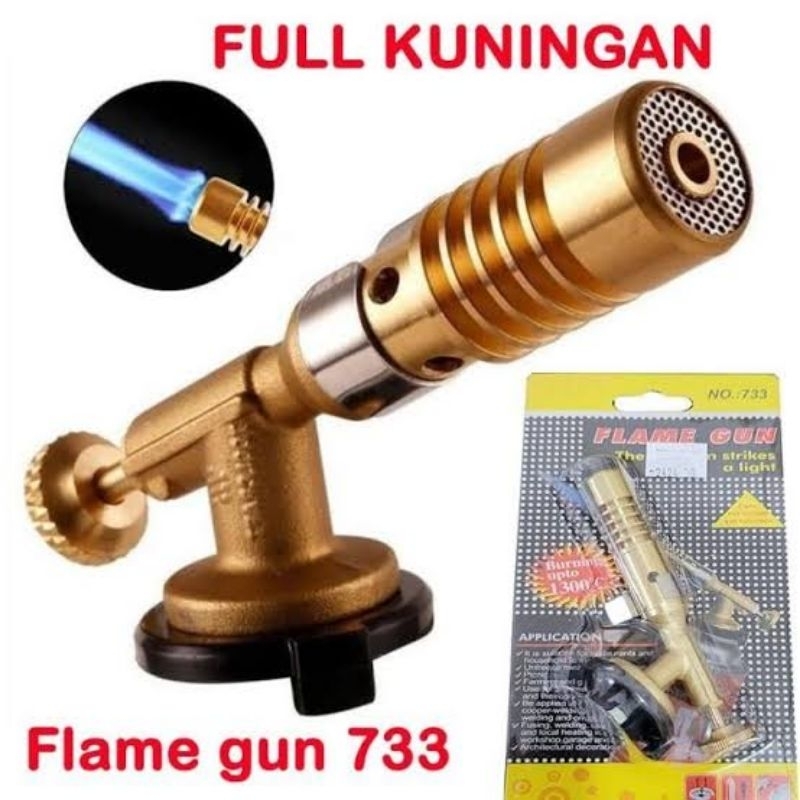 Flame Gun 733 Gas Torch Blow Torch Kuningan
