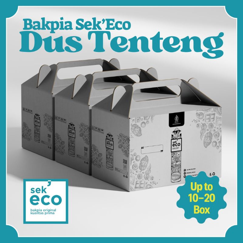 

Dus Tenteng Bakpia Sekeco 29x18.5x18.5 cm