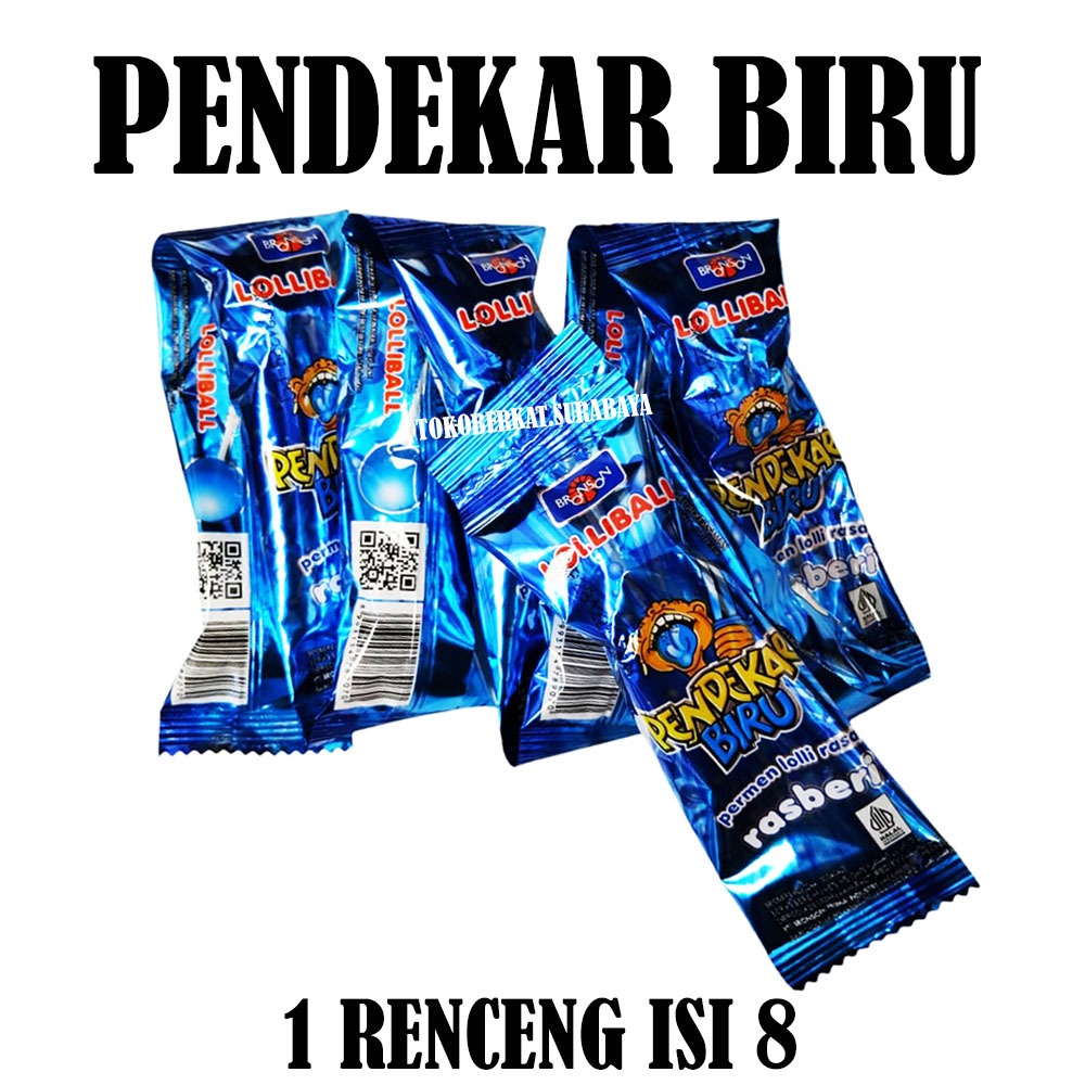 

PERMEN PENDEKAR BIRU LOLLIBALL RENCENG ISI 8