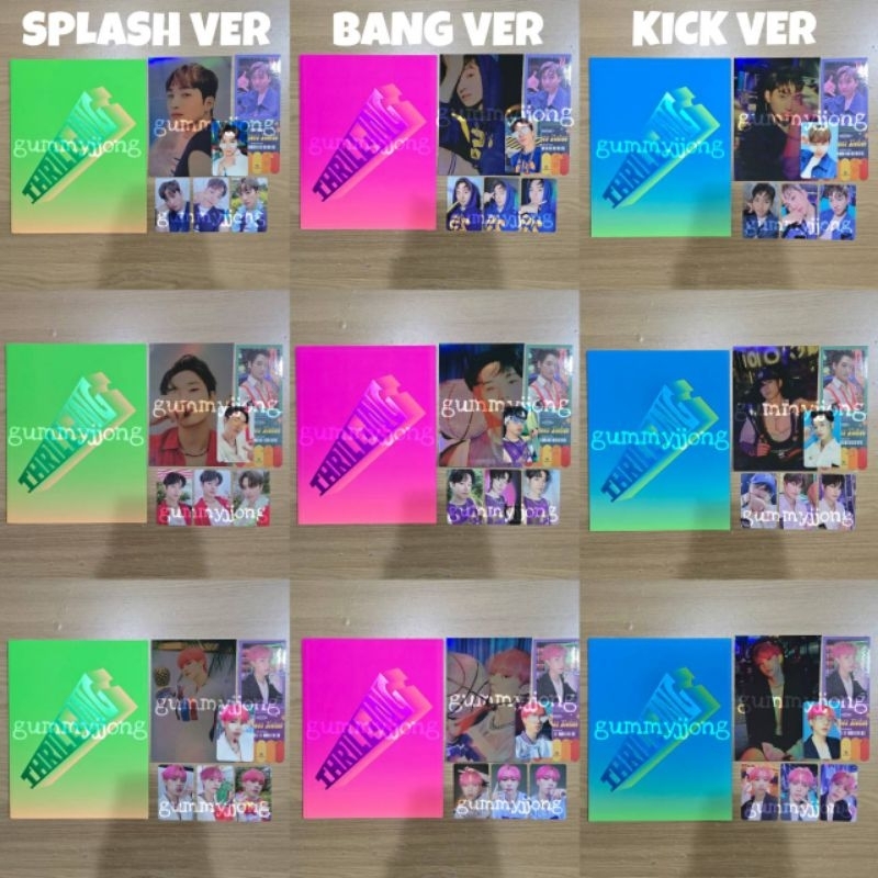 THE BOYZ THRILL-ING / TRILL RIDE ALBUM (SANGYEON / HYUNJAE / JUYEON / SUNWOO)