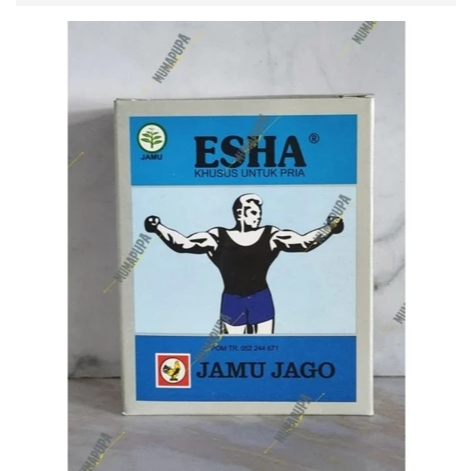 

Jamu Esha 1 box isi 10 sachet Jamu jago