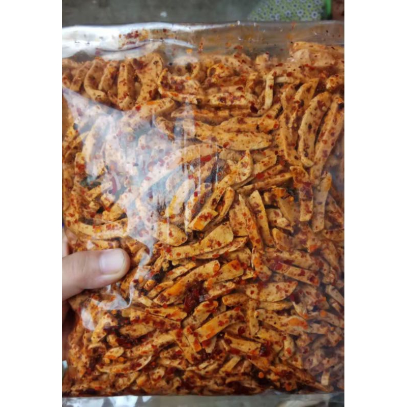 

Basreng stick 500g Basreng rasa pedas daun jeruk