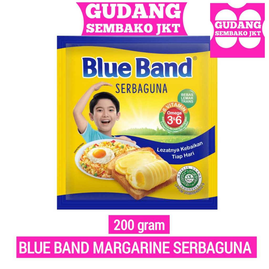 

BLUE BAND SERBAGUNA 200 GRAM