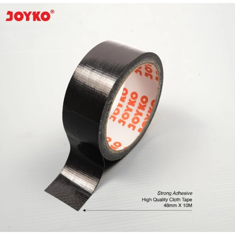 

Joyko Lakban Hitam 48MM x 10M / Bahan Kain Orange Core Murah Berkualitas