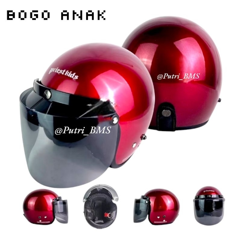 Helm Bogo Anak Carkidss Usia 4-10 Tahun