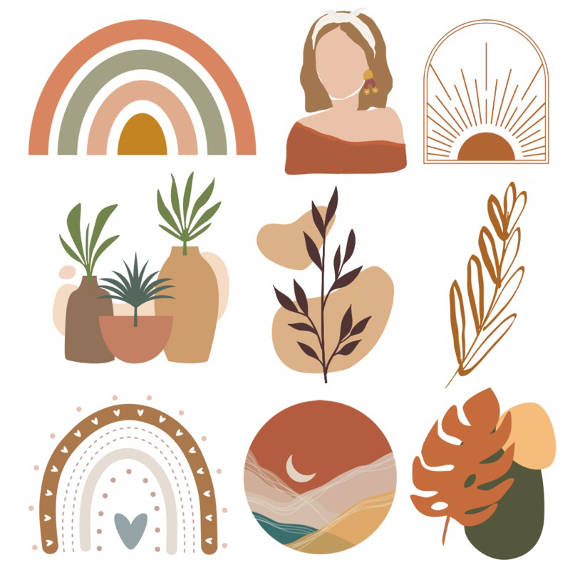 

Sticker aesthetic | sticker murah | sticker decor jurnal