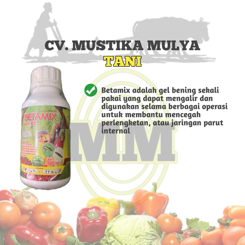 BETAMIX ( INSEKTISIDA ) Insektisida ini mengandung bahan aktif beta silfutrin dan dimetoat.