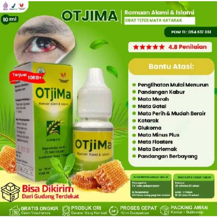 Obat Tetes Mata BPOM & Halal Tetes Mata Rabun Mata Merah Mata Gatal Mata Katarak Keluhan Mata 100% O