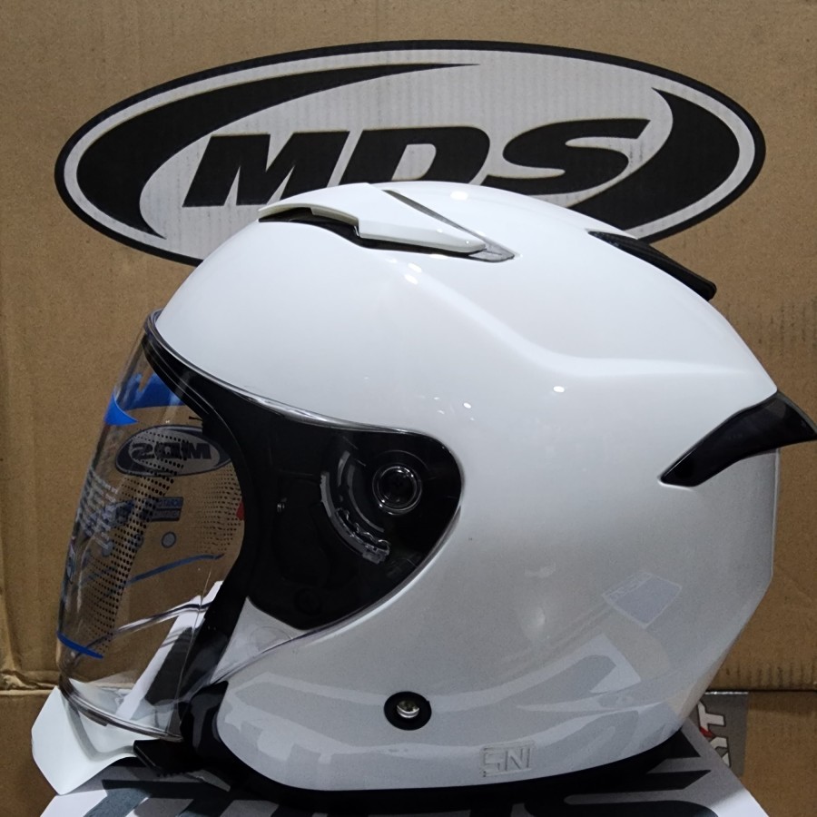 MDS HELM MDS VOLTUS WHITE (100% ORIGINAL)