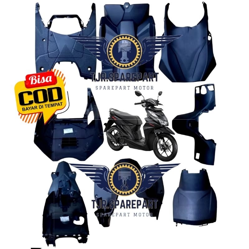 Paketan Full Body Kasar Honda Beat Deluxe Beat Street Led 2020 2021 2022 / Satuan Eceran Body Kasar 