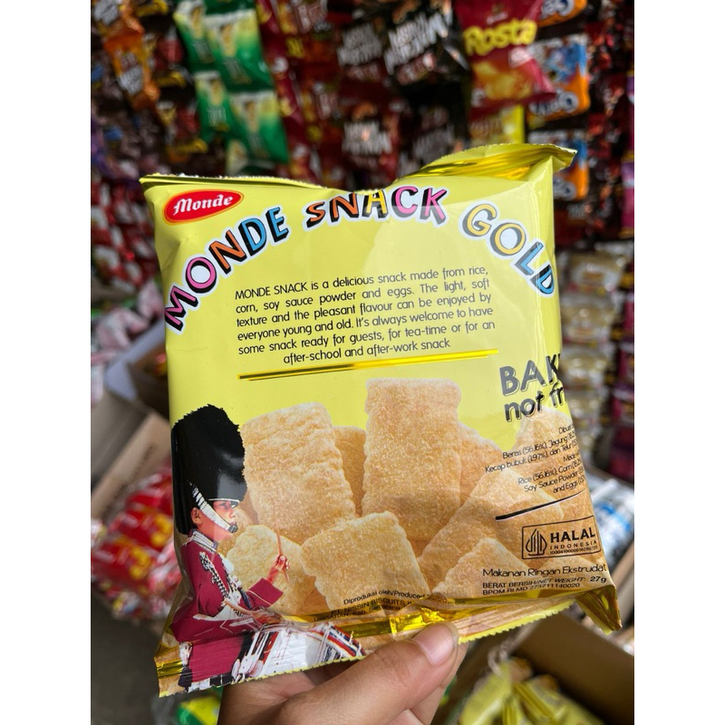 

Monde Snack Gold 27gr