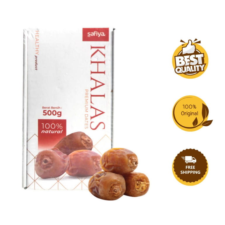 

Kurma Khalas Saad Safiya - Kholas Dates Premium 500 gr