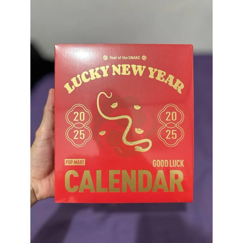 Original Pop Mart | Calendar Edisi CNY 2025